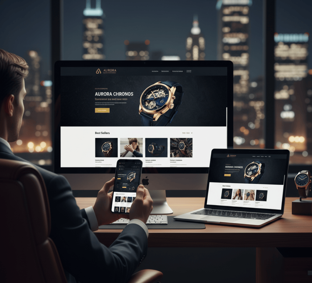 Premium Shopify Store Design for Luxury Watch Brand (USA Market)